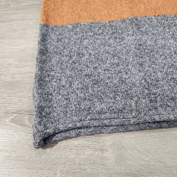 Pinque Gina Crew Neck Striped Pullover Sweater Rust Stone NWT Women's Size XXL - Picture 9 of 12